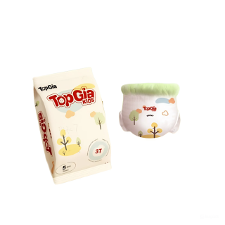 Bỉm quần Topgiakids B02 bảo vệ làn da của bé, đai chun đệm mây mềm mại, chống tràn tối đa