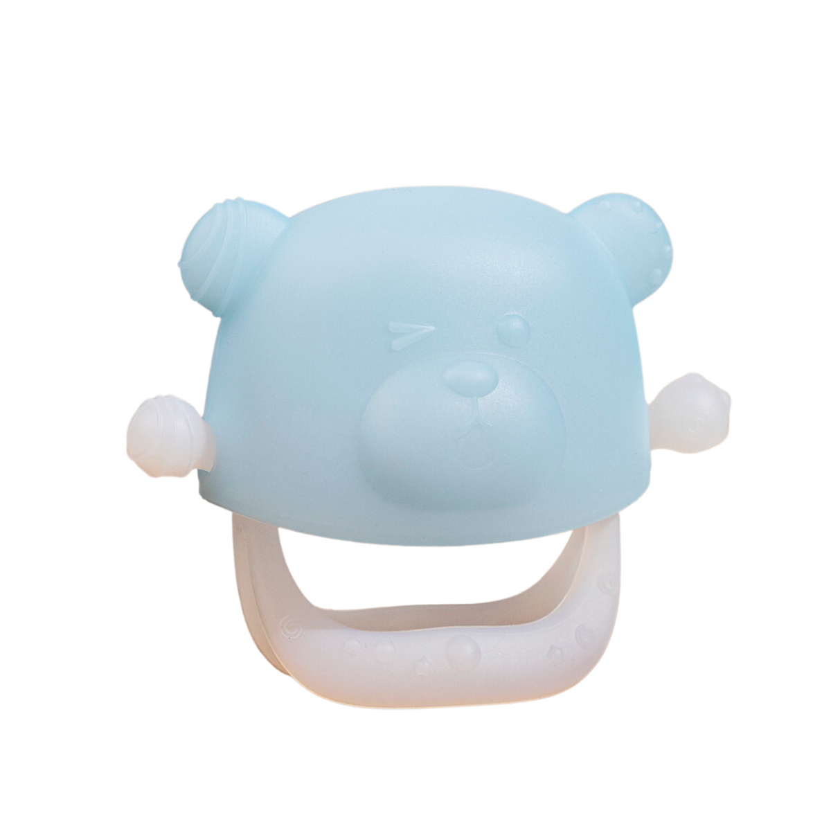 Gặm nướu con gấu cho bé LIL Care SP2111- 100% silicon organic cao cấp